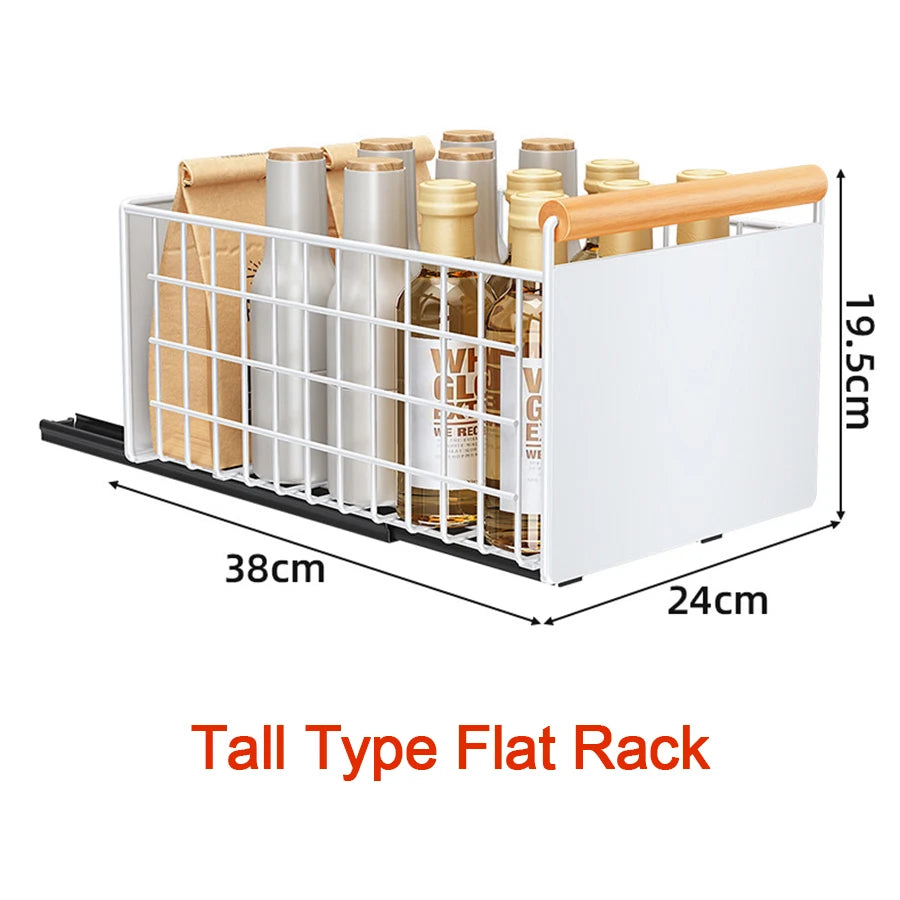 Telescopic Kitchen Drawer Organizer Extendable Cupboard