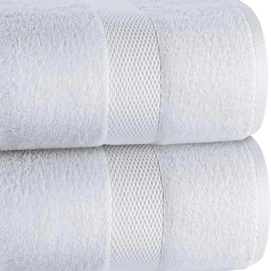Luxury Extra Large Bath Towels 2 Pack Spa Quality Cotton