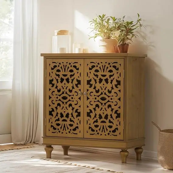 Sophia and William 3-Door Sideboard Buffet Credenza Cabinet