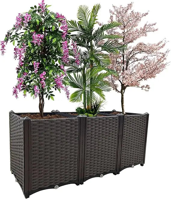 Large Outdoor Planters Elevated Garden Boxes Raised Beds