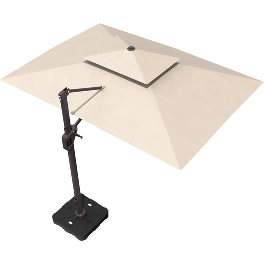 Heavy Duty Cantilever Patio Umbrella With 360 Rotation