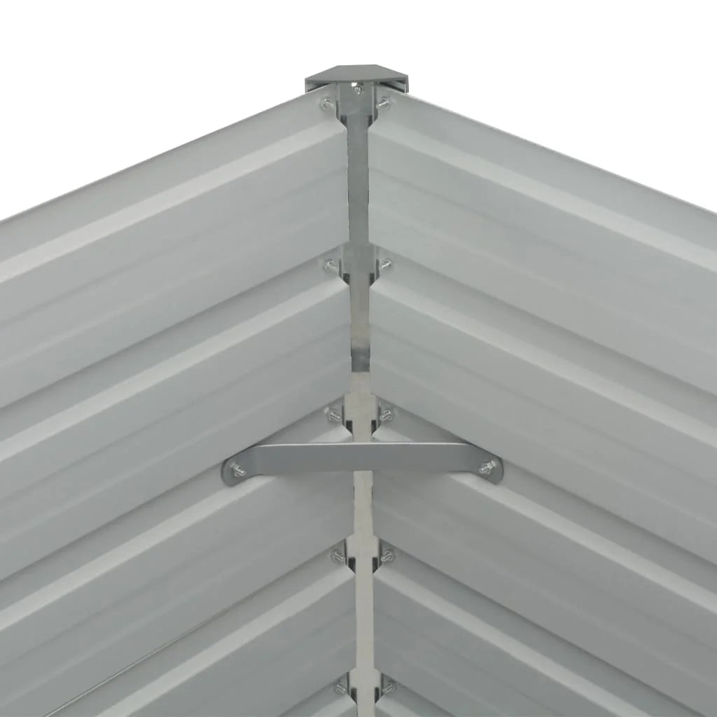 Raised Garden Bed Metal 160x80x77 Patio Galvanised Steel