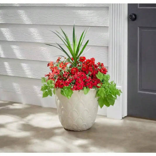 UV Coated Plant Pots All Weather Planters Indoor Outdoor
