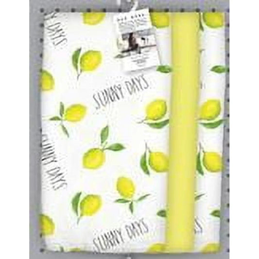 Lemon Kitchen Towels 3 Pack Cotton Dish Towels Spring Decor