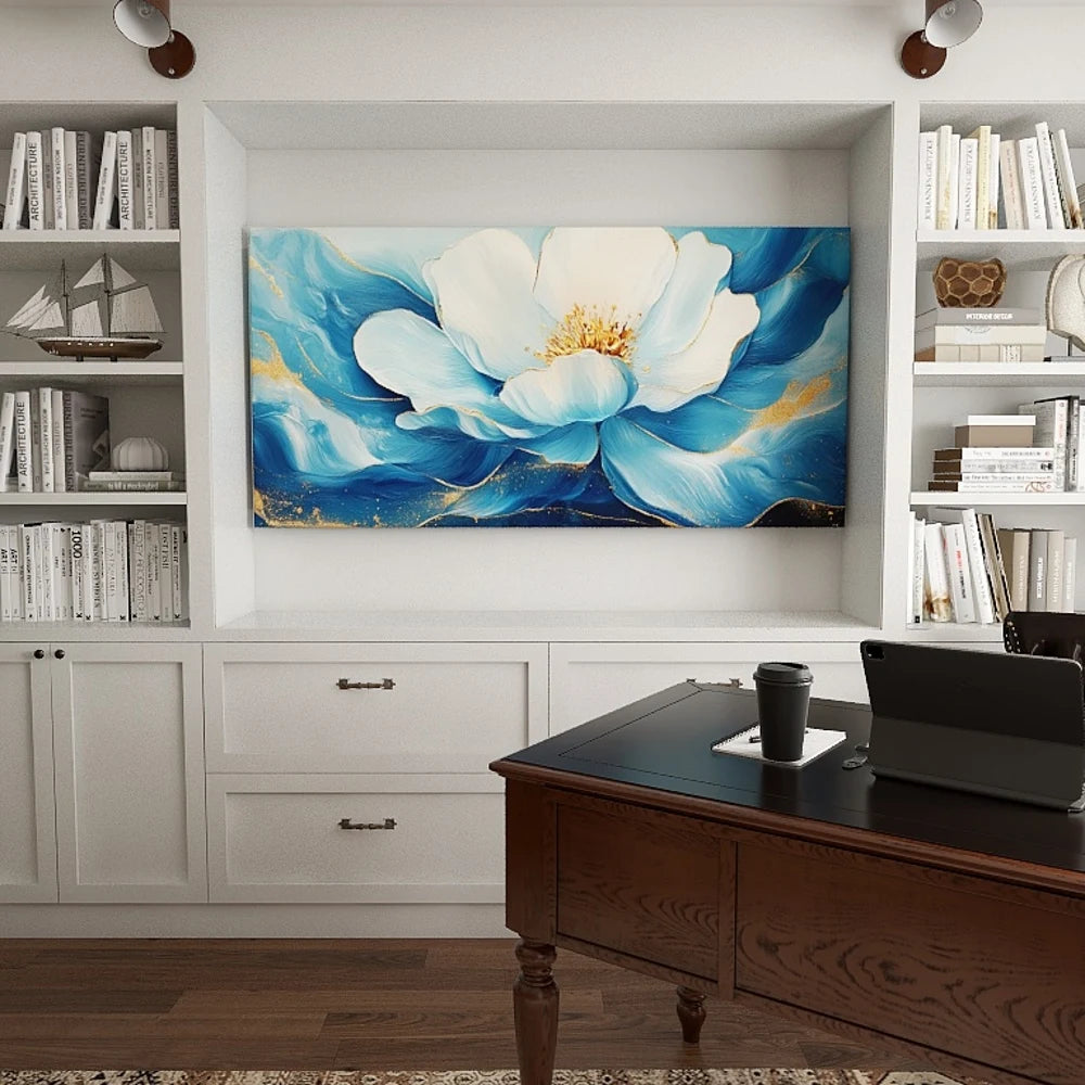 1.5 Inch Thick Pine Solid Wood Frame Canvas Wall Art Gift