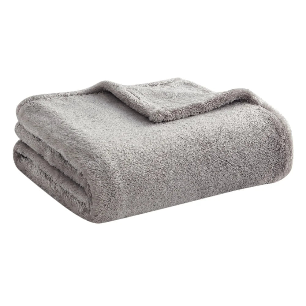 Cozy Antimicrobial Plush Throw Blanket 50x60 Machine Washable