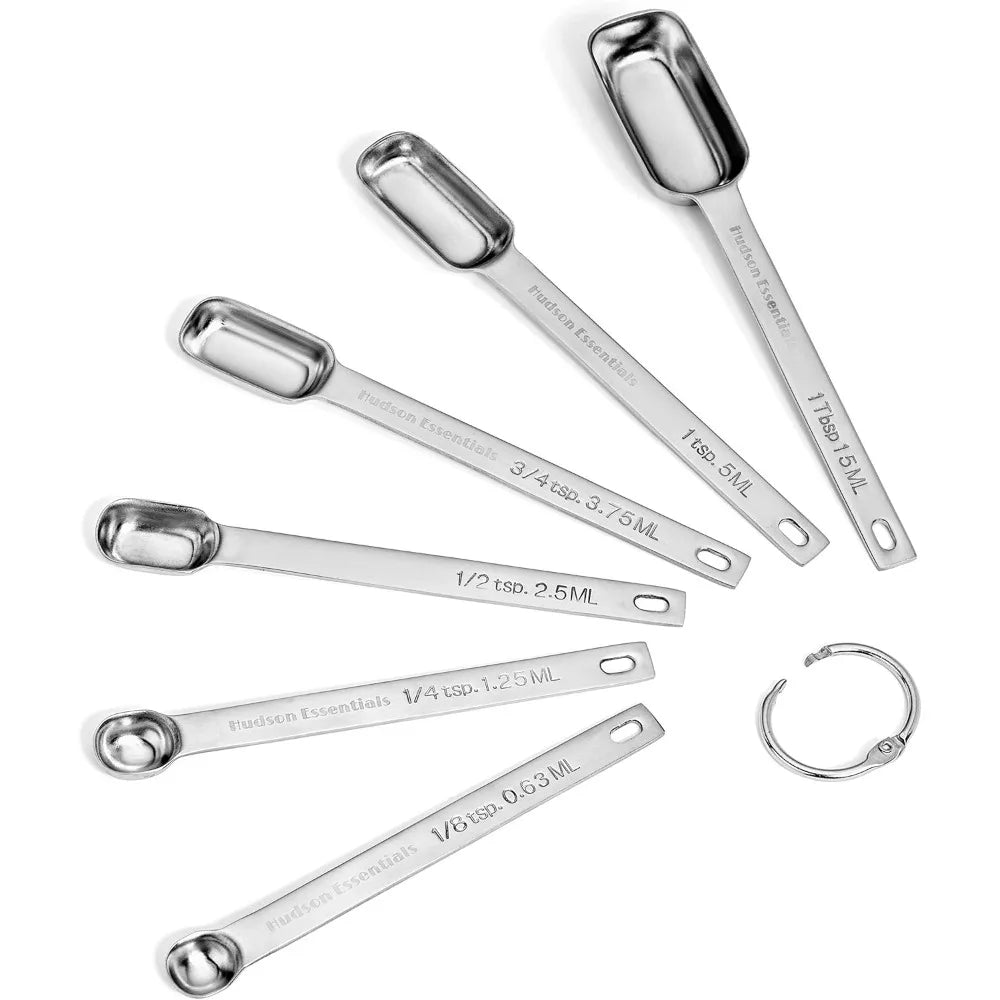 Hign Concerned Stainless Steel Measuring Cups Spoons 15Piece