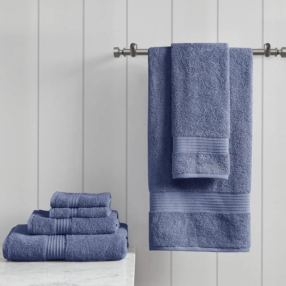 Organic Cotton Bath Towel Set Absorbent Quick Dry OEKO TEX