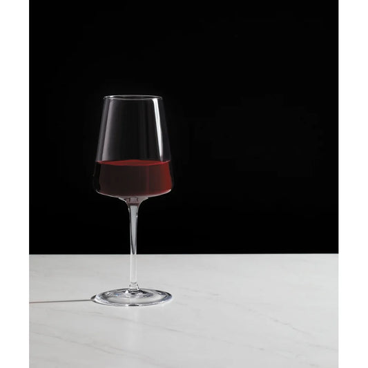 Clear Flared Red Wine Glass Set Of 4 17 Oz Dishwasher Safe