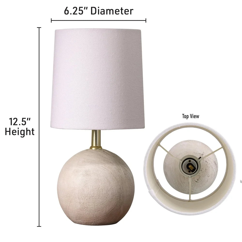 Chic Mini Ball Base Table Lamp for Stylish Living Rooms