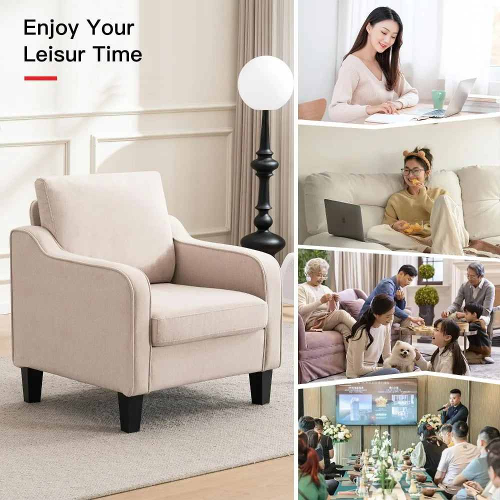 Plush Accent Chair for Ultimate Comfort and Relaxation