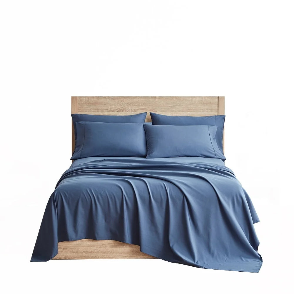 Soft Queen Sheet Set 4 Piece Deep Pocket Polyester