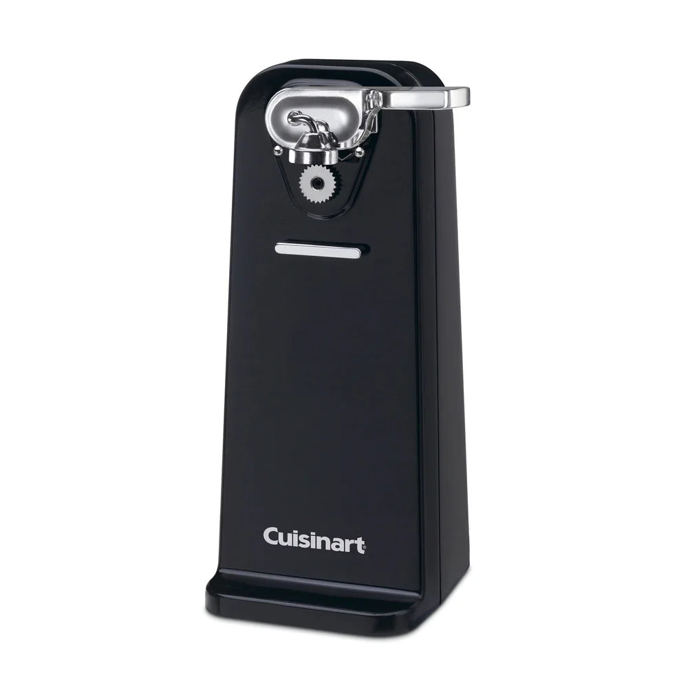 Deluxe Electric Can Opener With Chrome Accents Magnetic Lid