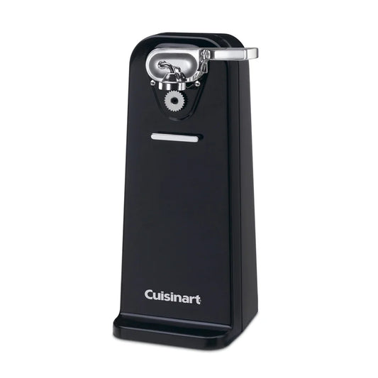Deluxe Electric Can Opener With Chrome Accents Magnetic Lid