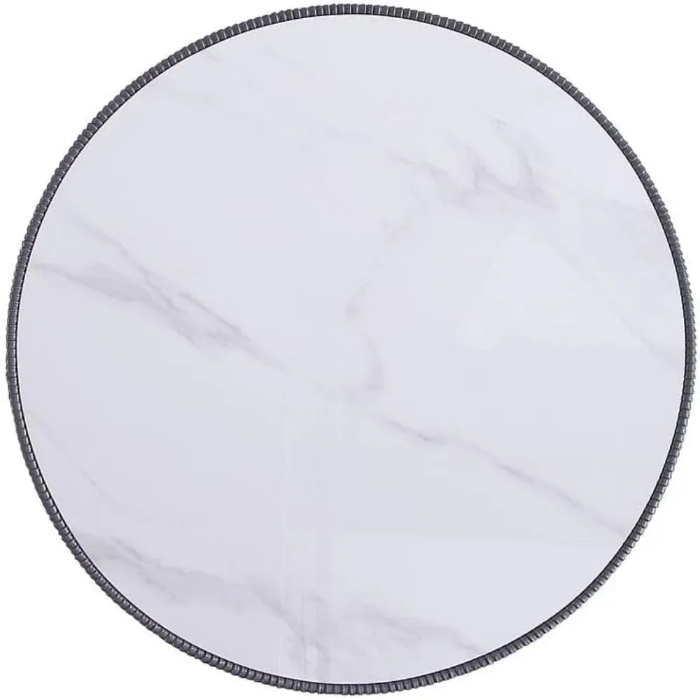 Anderson Modern Round Coffee Table 28.15in Ceramic Marble