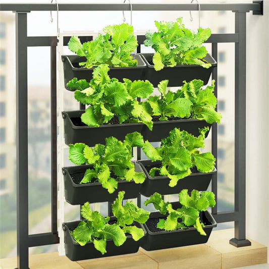 4 Tier Vertical Garden Planter for Space-Saving Flower Displays