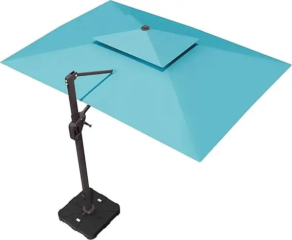 Patio Cantilever Umbrella With 360 Degree Rotation Windproof
