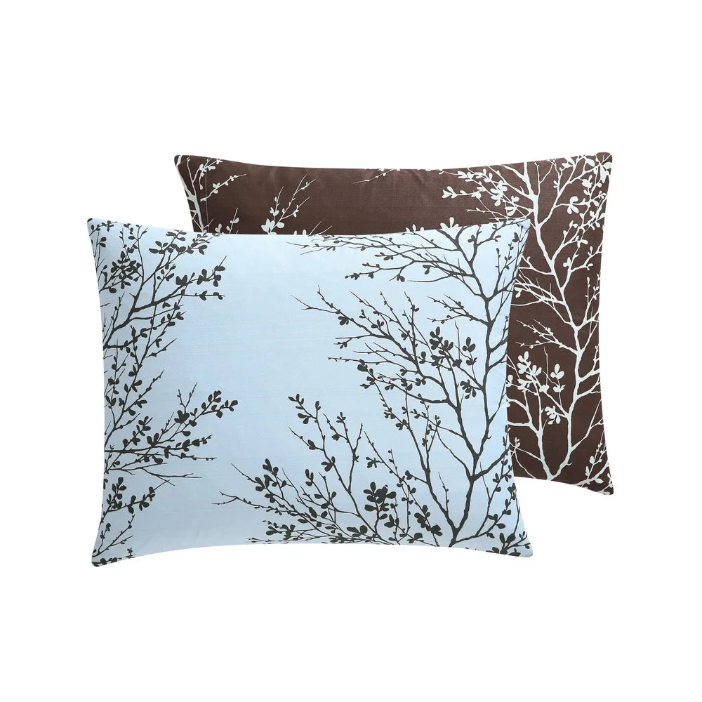 8-Piece Reversible Comforter Set Queen Soft Hypoallergenic Bedding