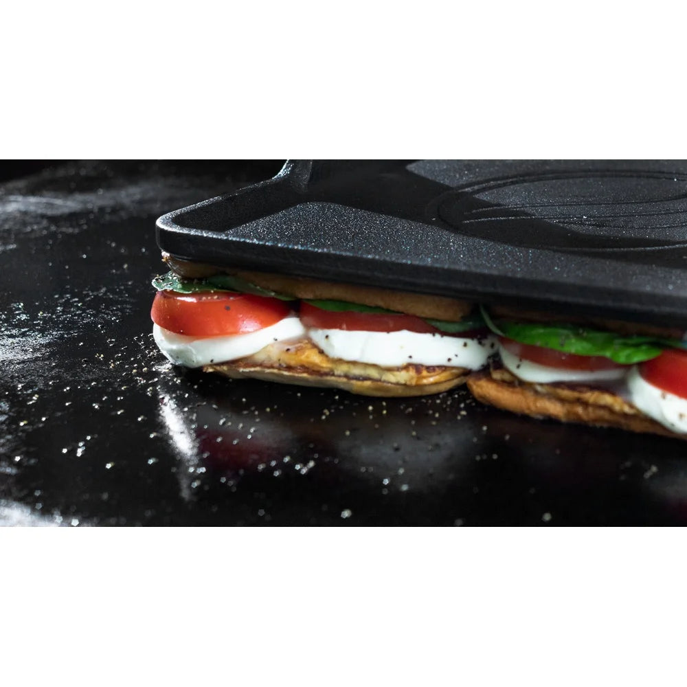 Dutrieux Cast Iron Griddle Press With Heat Resistant Handle